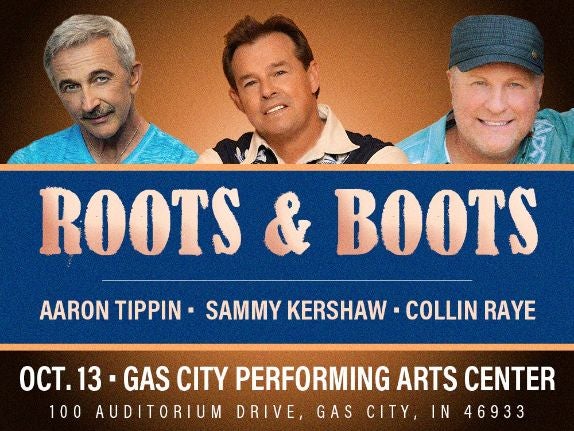 More Info for Roots & Boots featuring Aaron Tippin, Sammy Kershaw & Collin Raye